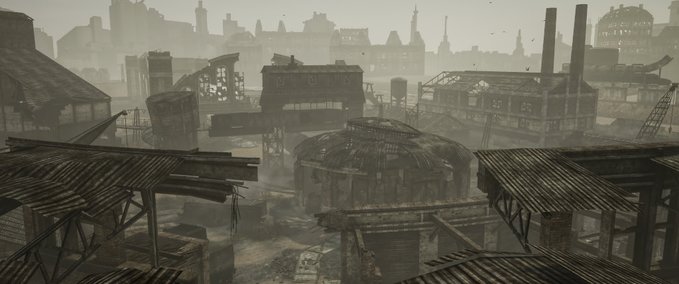 Map WAW Roundhouse Contractors VR mod