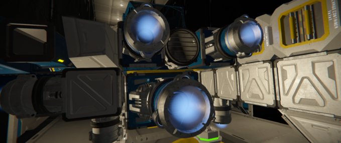 Blueprint Fighter Space Engineers mod