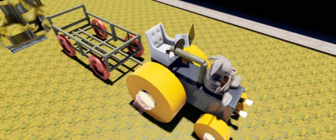 Other mon garage a tracteur la débrouille !!! Playcraft mod