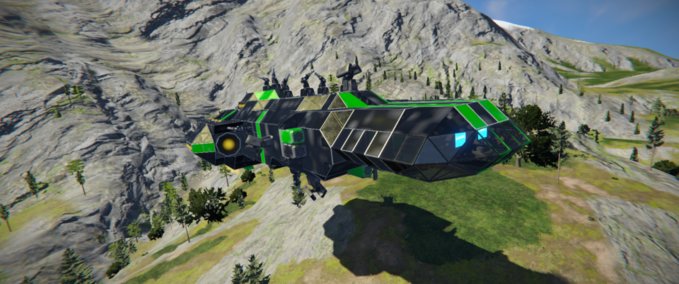 Blueprint NIO Blazer class cortervet mk2 Space Engineers mod