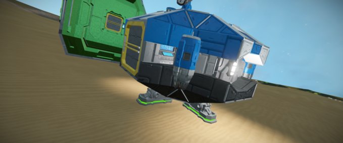 Blueprint Respawn Planet Pod Space Engineers mod