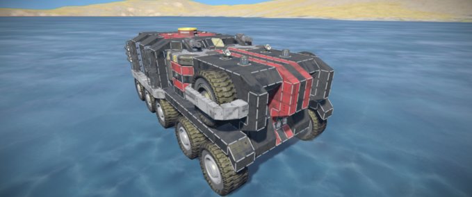 Blueprint Heavy Cargo Transporter (HCT) Space Engineers mod