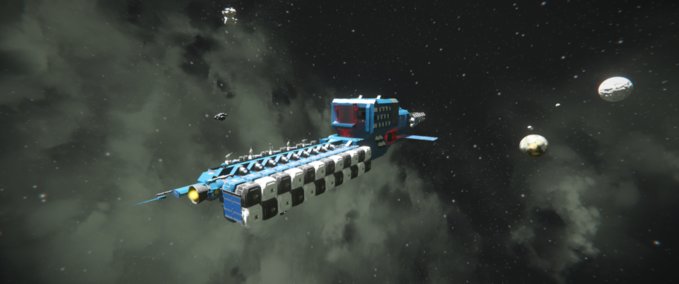 Blueprint Medium Freighter Space Engineers mod