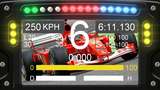 F1 dashboard with background image of the car used Mod Thumbnail