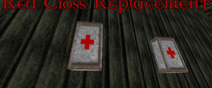 Textures Red Cross Replacement DUSK mod