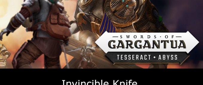 Parameters Invincible Knife ナイフ無双 SWORDS of GARGANTUA mod