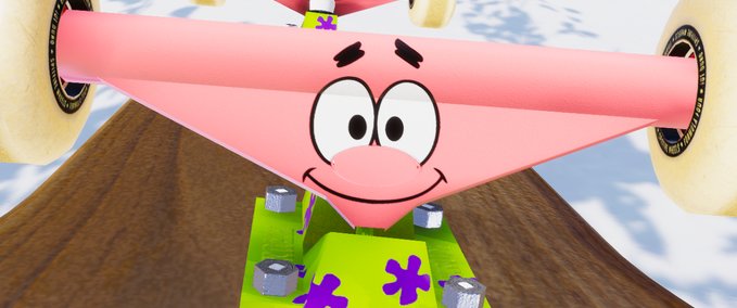 Gear Krux SpongeBob Patrick Star Skater XL mod