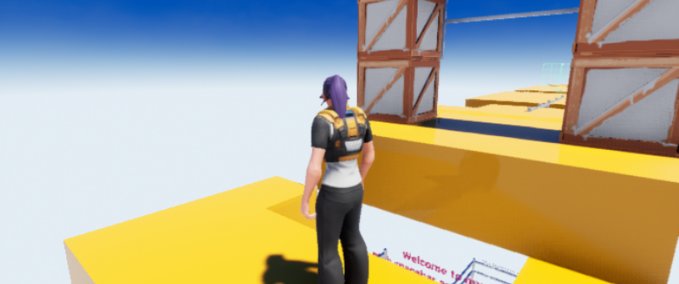 Other Easy parkour map Playcraft mod