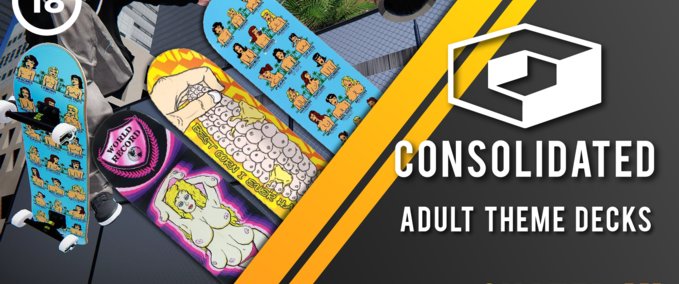 Gear Consolidated - Adult Decks [Urban_Fox] Skater XL mod