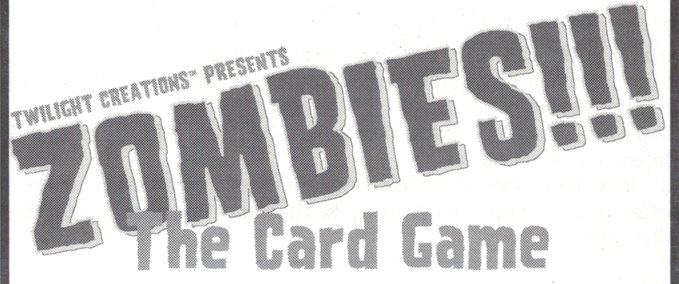 30 minutes Zombies!!! The Card Game Tabletop Playground mod