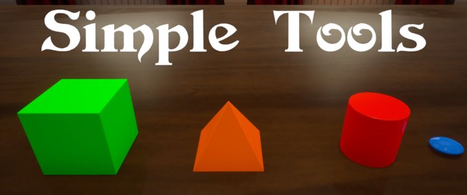 Object Library Simple Tools Tabletop Playground mod