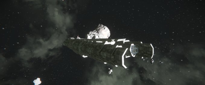 Blueprint Arnet Capital ship v2 "remake" Space Engineers mod