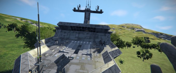 Blueprint USN Frigate Space Engineers mod