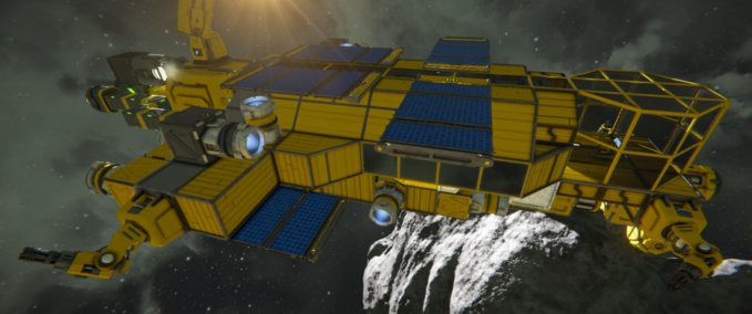 Blueprint Exploration ship Space Engineers mod