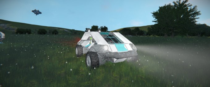 Blueprint S.R.W. Scuttler light scout rover Space Engineers mod