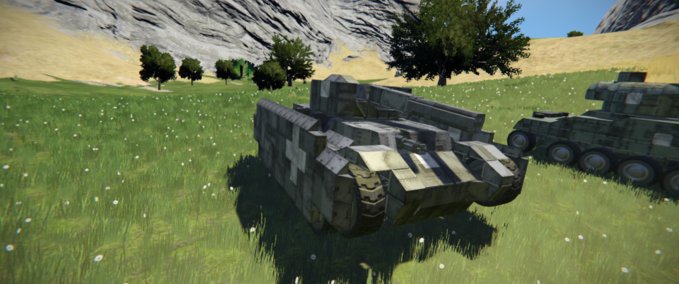 Blueprint panzer IV Space Engineers mod