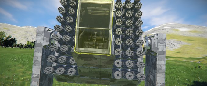 Blueprint HIVE-Cannon Space Engineers mod