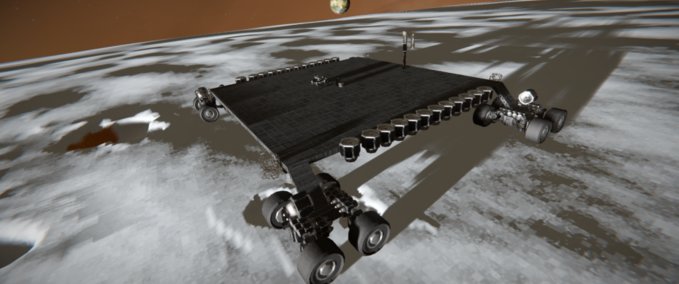 Blueprint Mars Rover .004 Space Engineers mod