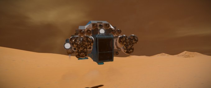 Blueprint S.R.W Scarab heavy miner Space Engineers mod