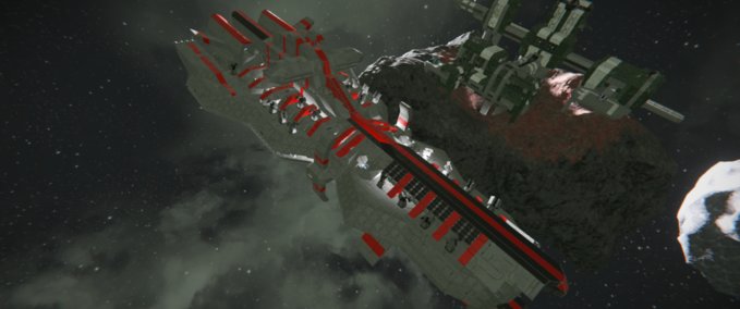 Blueprint Gda dreadnought Space Engineers mod