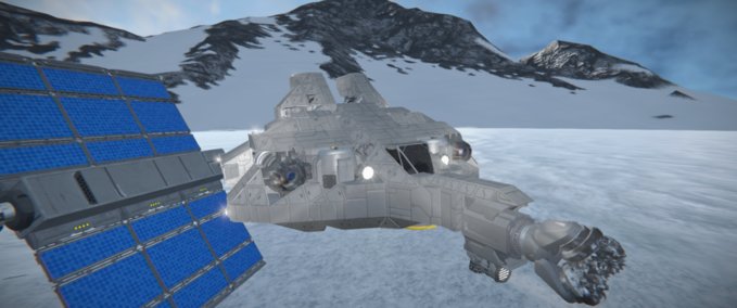 Blueprint DR-707 Space Engineers mod