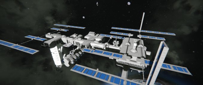Blueprint The future ISS Space Engineers mod