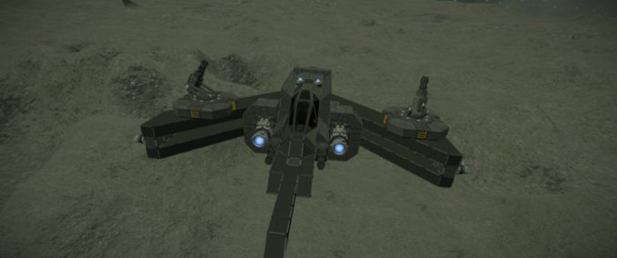 Blueprint Dogfighter v1 Space Engineers mod