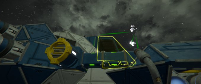 Blueprint Fighter Space Engineers mod