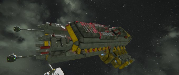 Blueprint Gargoyle Garbage Scrap Freighter Space Engineers mod