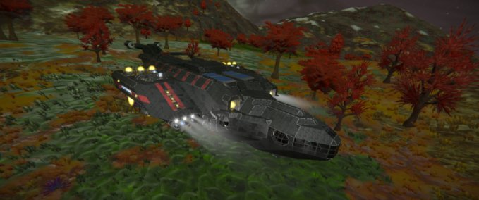 Blueprint drop ship Space Engineers mod