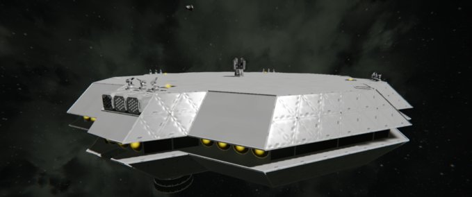 Blueprint Drifting UFO Space Engineers mod