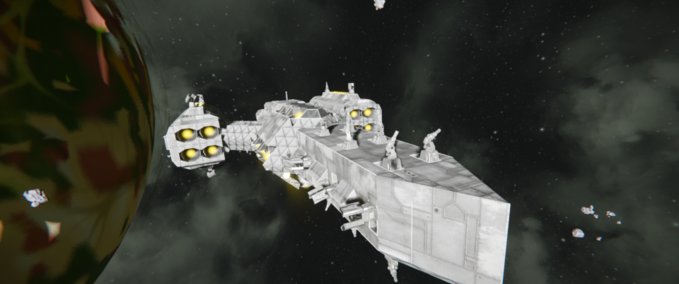 Blueprint Fregatte der Bazelgeuse-Klasse Space Engineers mod