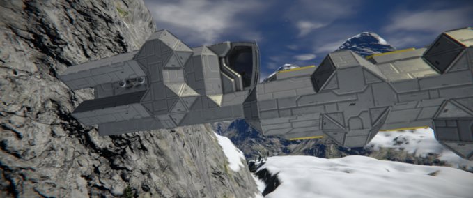 Blueprint Small cargo ship Space Engineers mod
