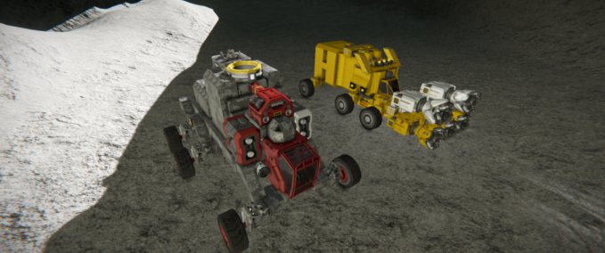 Blueprint LRCTi Logistics Rover Space Engineers mod