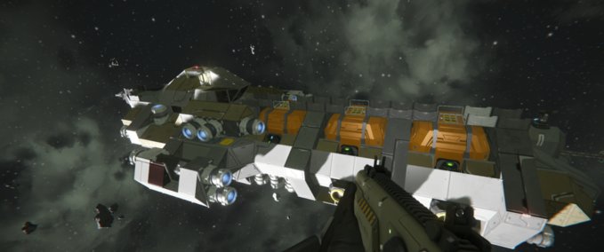 Blueprint R.U.S.T. Freighter Space Engineers mod