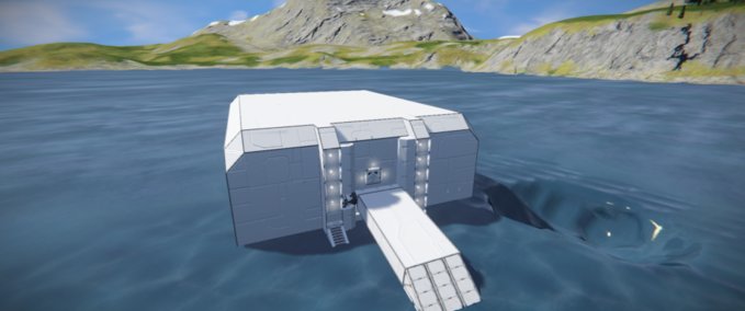 Blueprint BUNKER Space Engineers mod