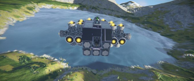 Blueprint Static Grid 6576 Space Engineers mod