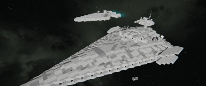 Blueprint Victory 2 Classs Star Destroyer Space Engineers mod