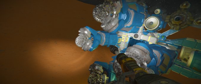 Blueprint Drill Ship Atmosphere mk.1 Space Engineers mod