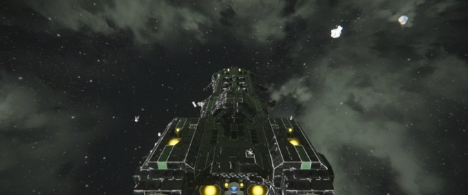 Blueprint UPF Class Carrier Mk 2 credit to creator Space Engineers mod