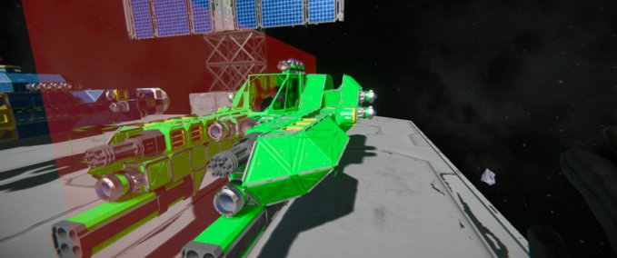 Blueprint Fighter Space Engineers mod