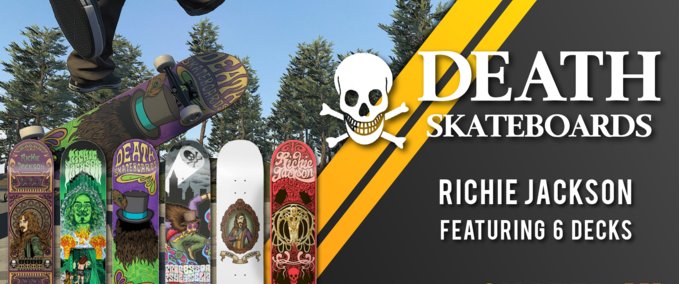 Gear Death Skateboards - Jackson Decks [Urban_Fox] Skater XL mod