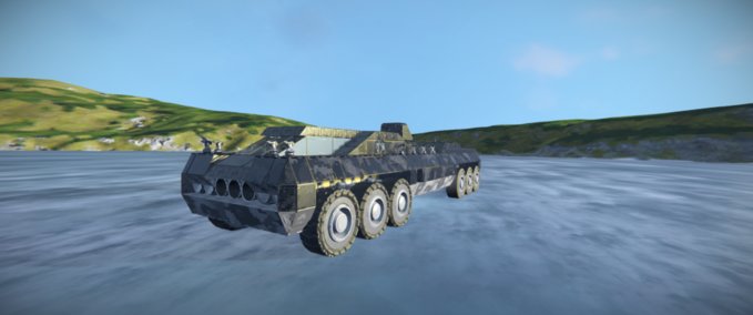 Blueprint Turreted truck Space Engineers mod