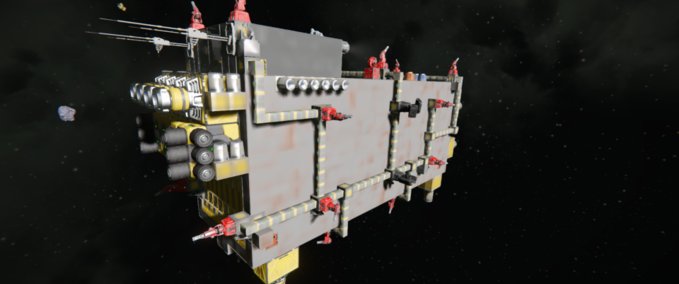 Blueprint USS BigBrick (Functional Brick) Space Engineers mod