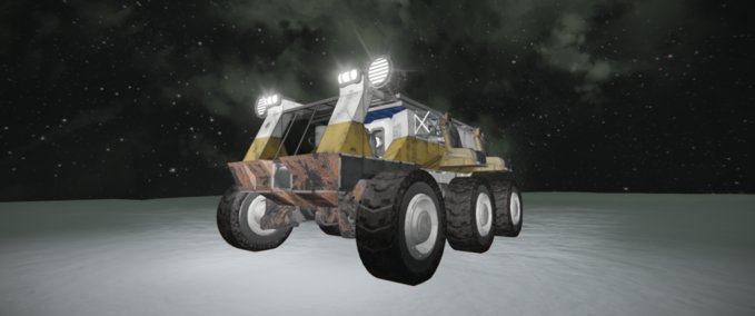 Blueprint Snow Rover Space Engineers mod