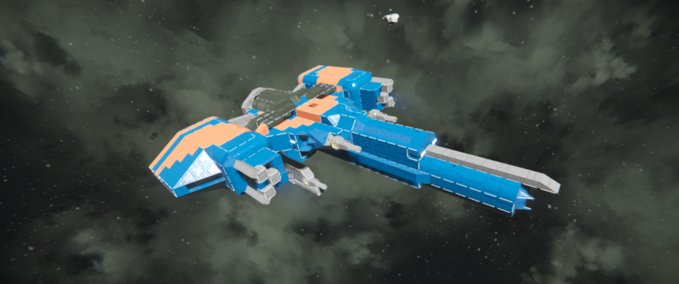 Blueprint Arcadia-Class Jumpship  -  Destiny Space Engineers mod