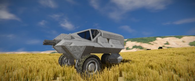 Blueprint 3 Wheeled light scout Space Engineers mod