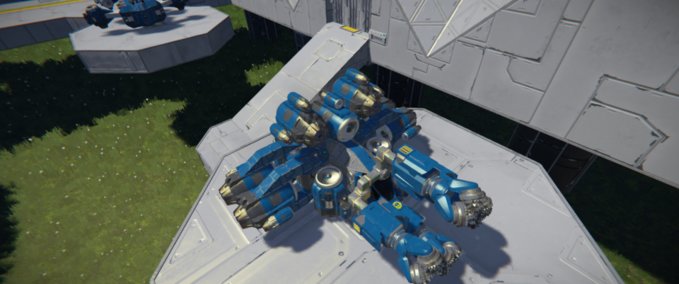 Blueprint Drill Ship Atmosphere mk.1 Space Engineers mod