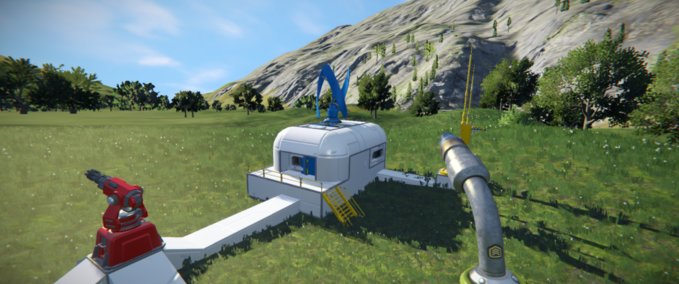 Blueprint Pirate Cabin V1 Space Engineers mod