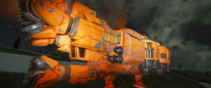 Blueprint Construction miner Space Engineers mod